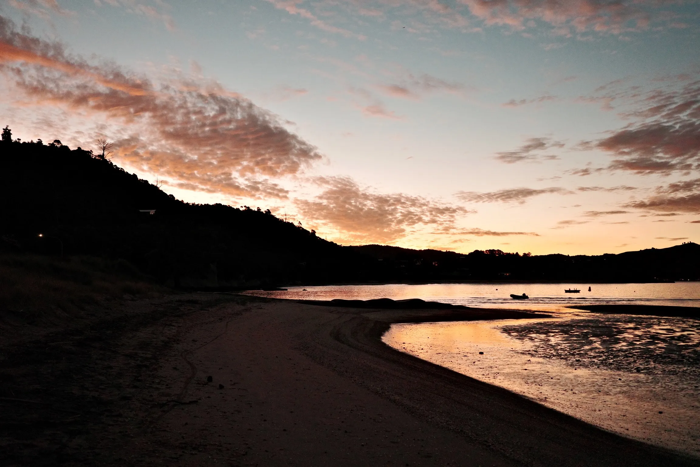Photo of Flaxmill Bay at sunset