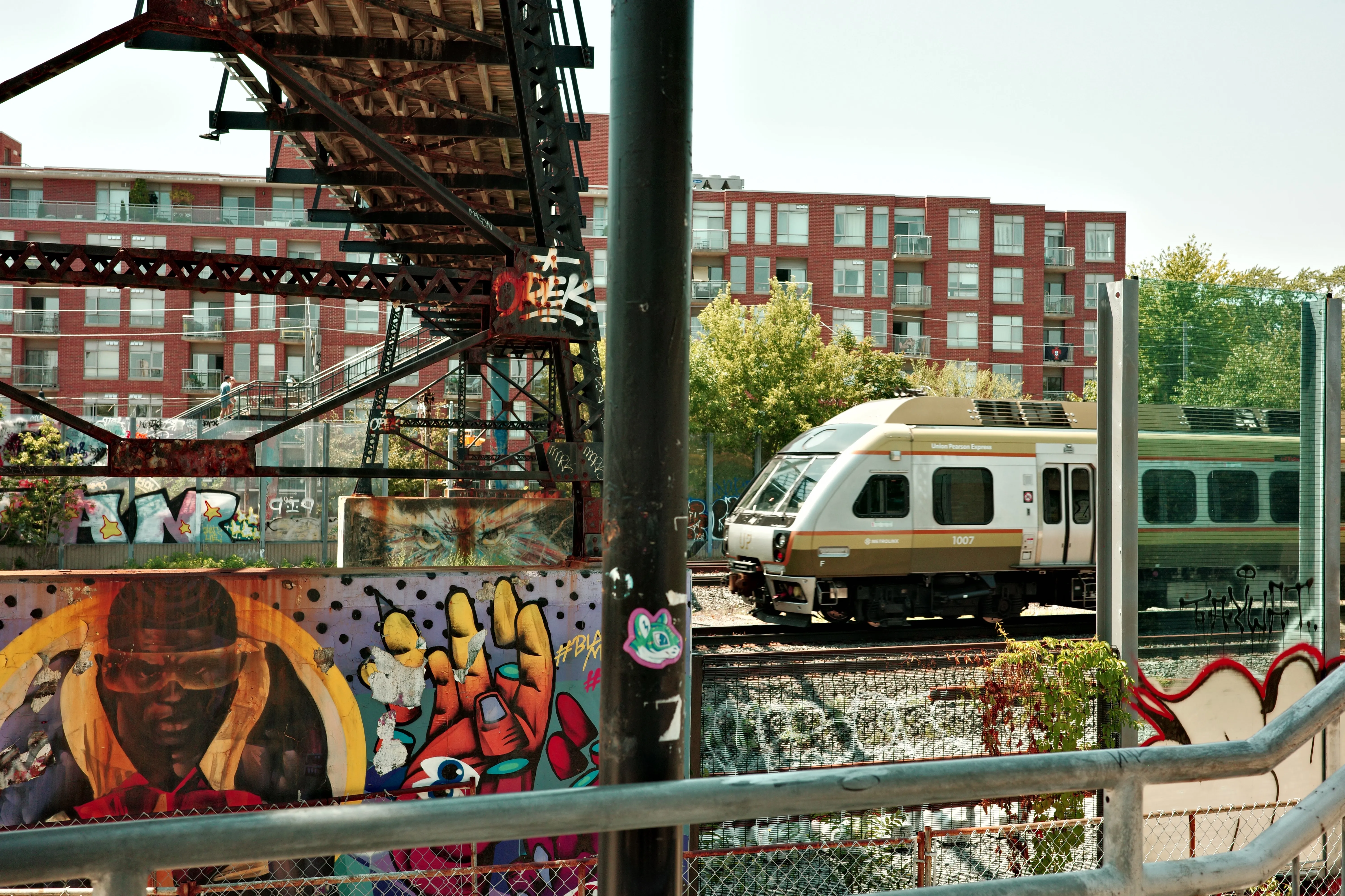 Photo of a UP Express train