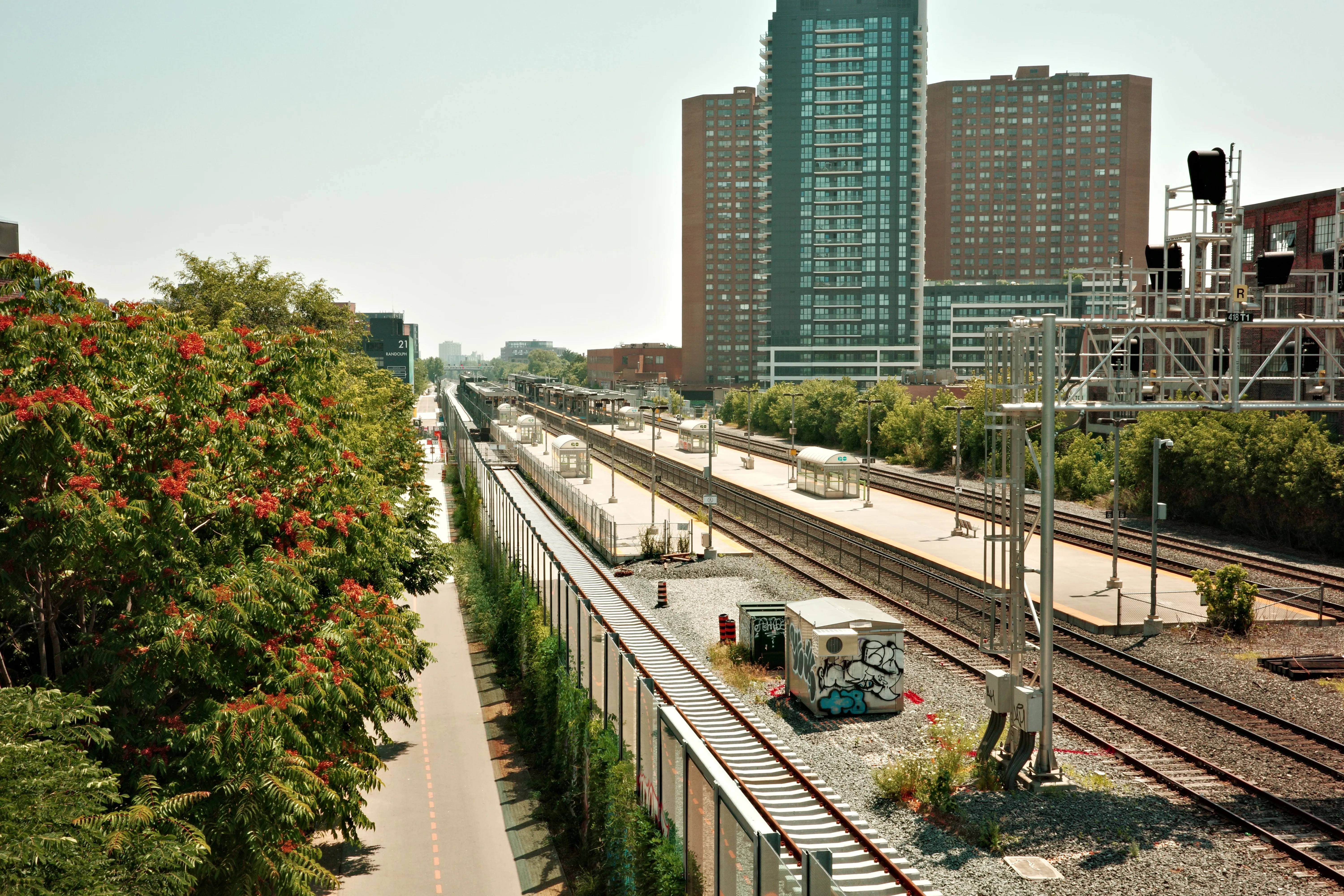 Photo of the west rail corridor 