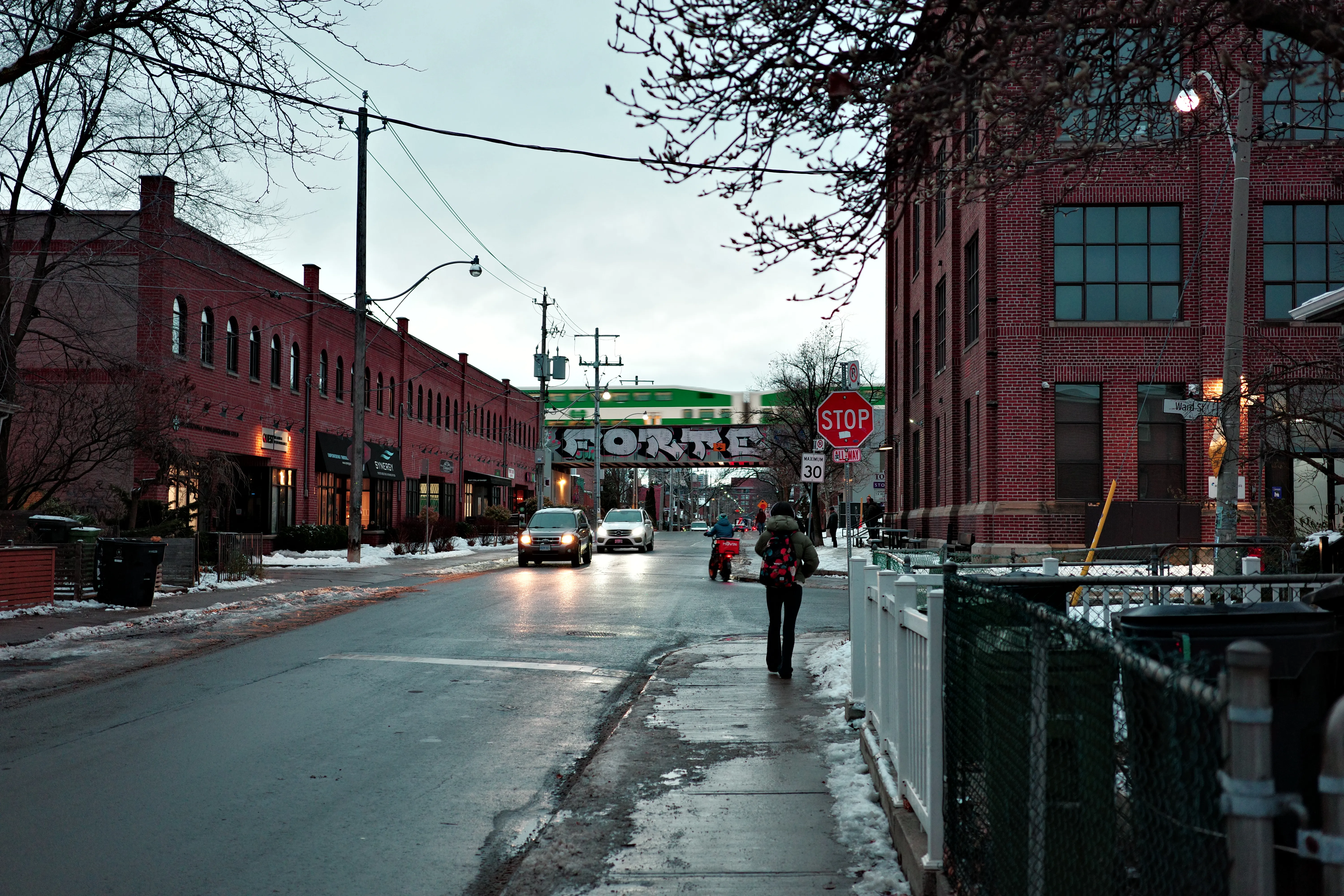 Photo of train overpass