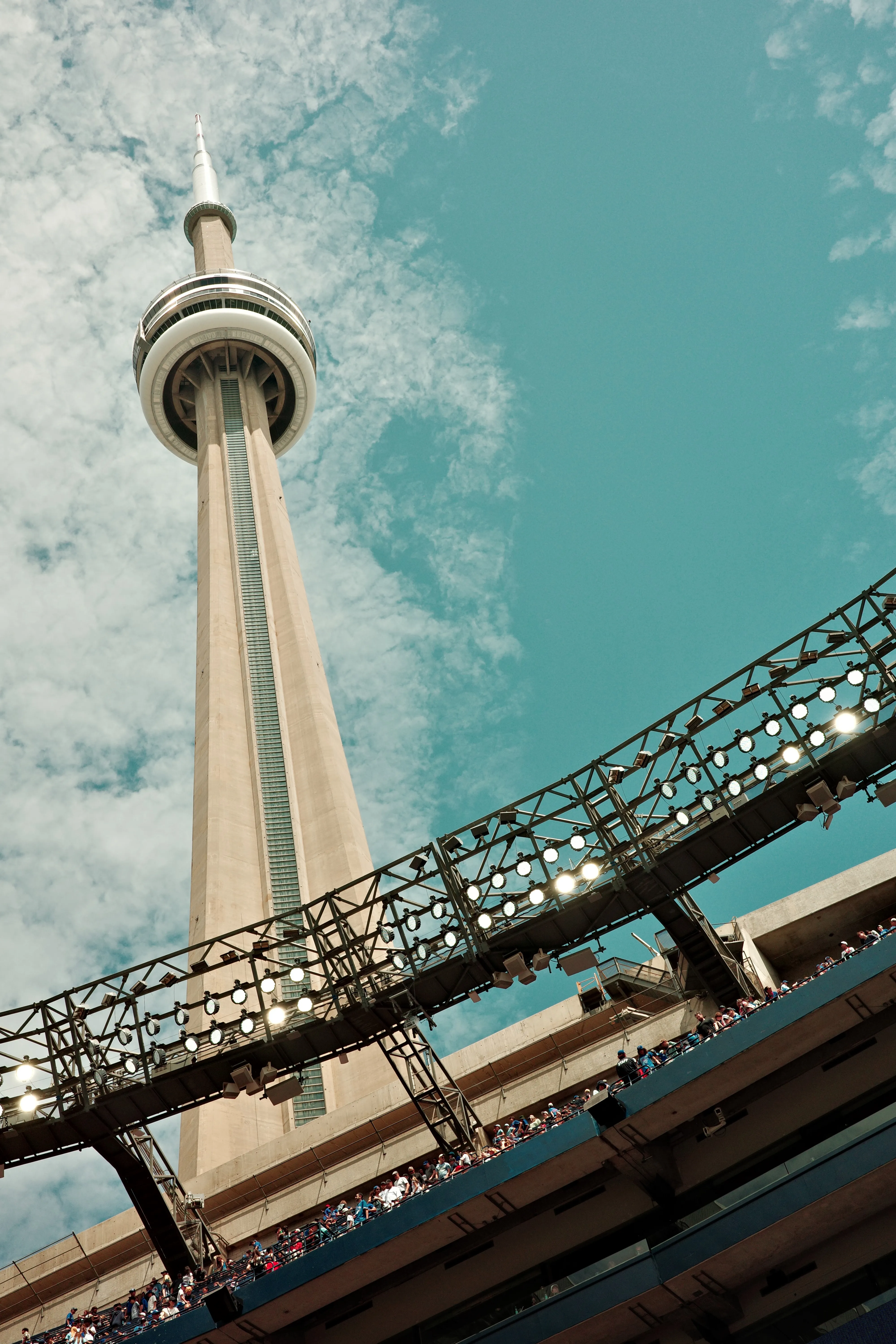 Photo of CN Tower from the Skydome